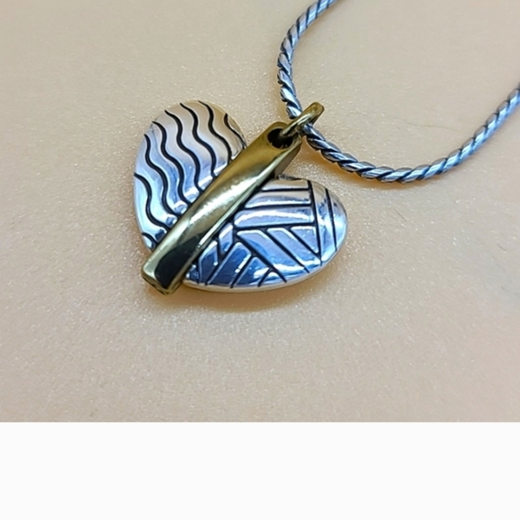 NEW BRIGHTON HEART PENDANT - Picture 2 of 3